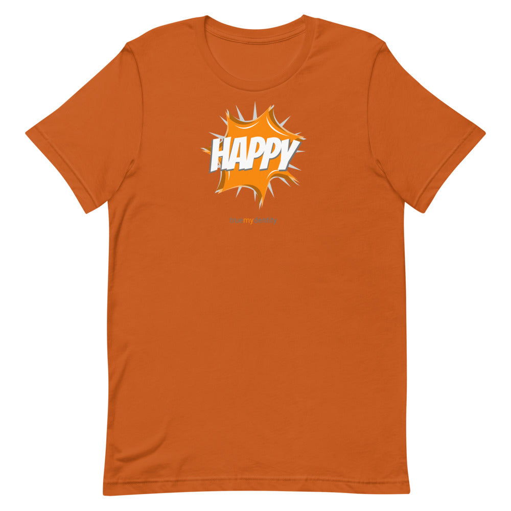 HAPPY T-Shirt Action Design | Unisex
