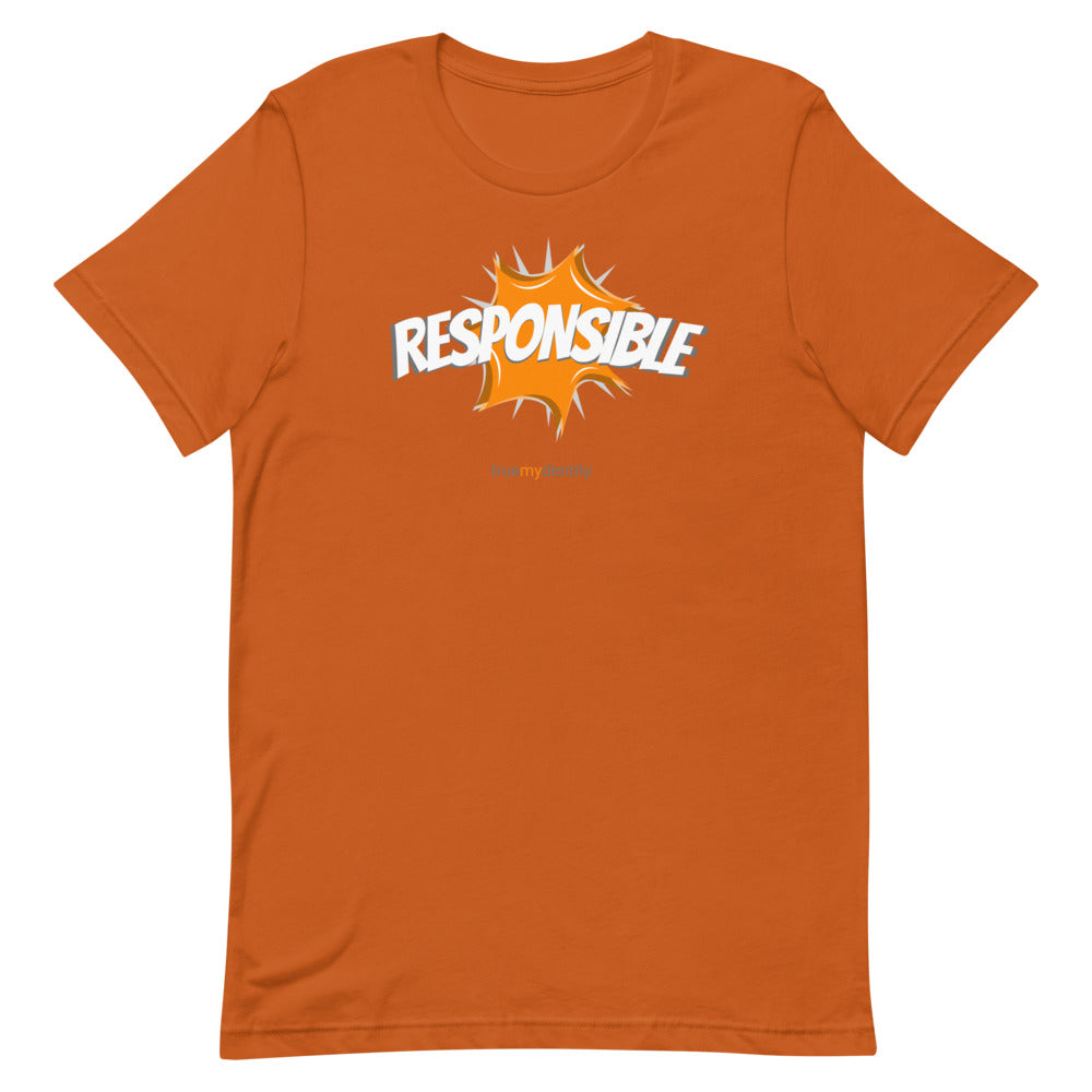 RESPONSIBLE T-Shirt Action Design | Unisex