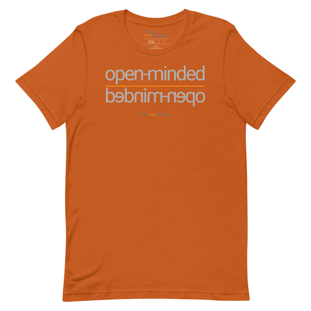 OPEN-MINDED T-Shirt Reflection Design | Unisex