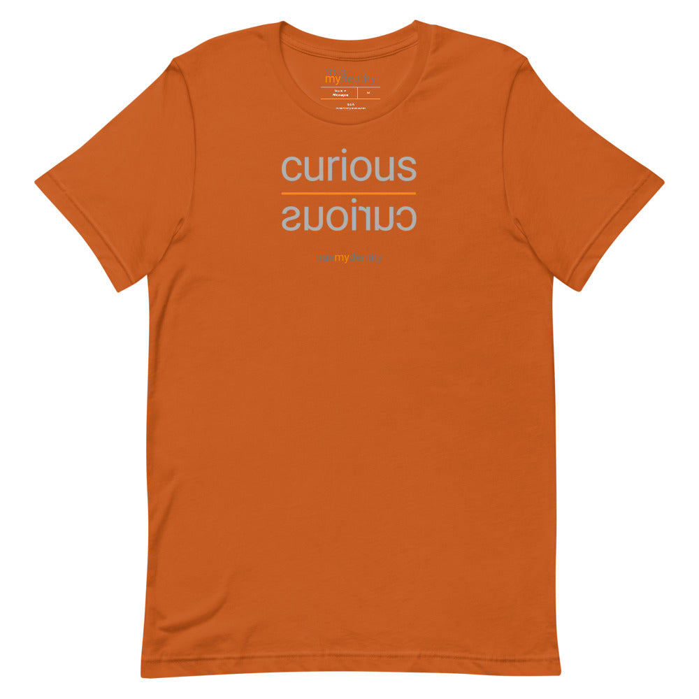 CURIOUS T-Shirt Reflection Design | Unisex