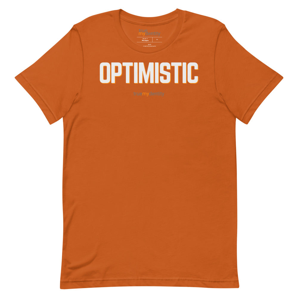 OPTIMISTIC T-Shirt Bold Design | Unisex
