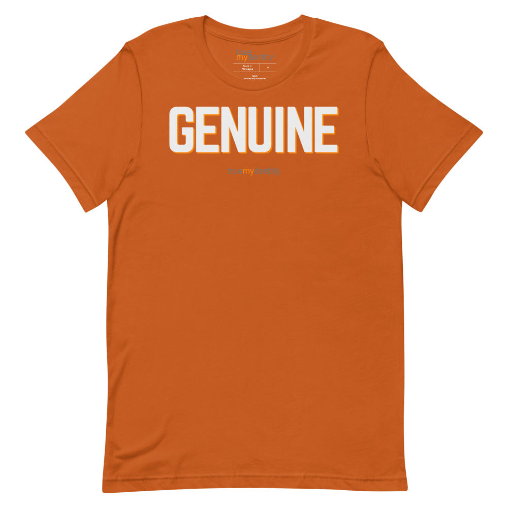 GENUINE T-Shirt Bold Design | Unisex
