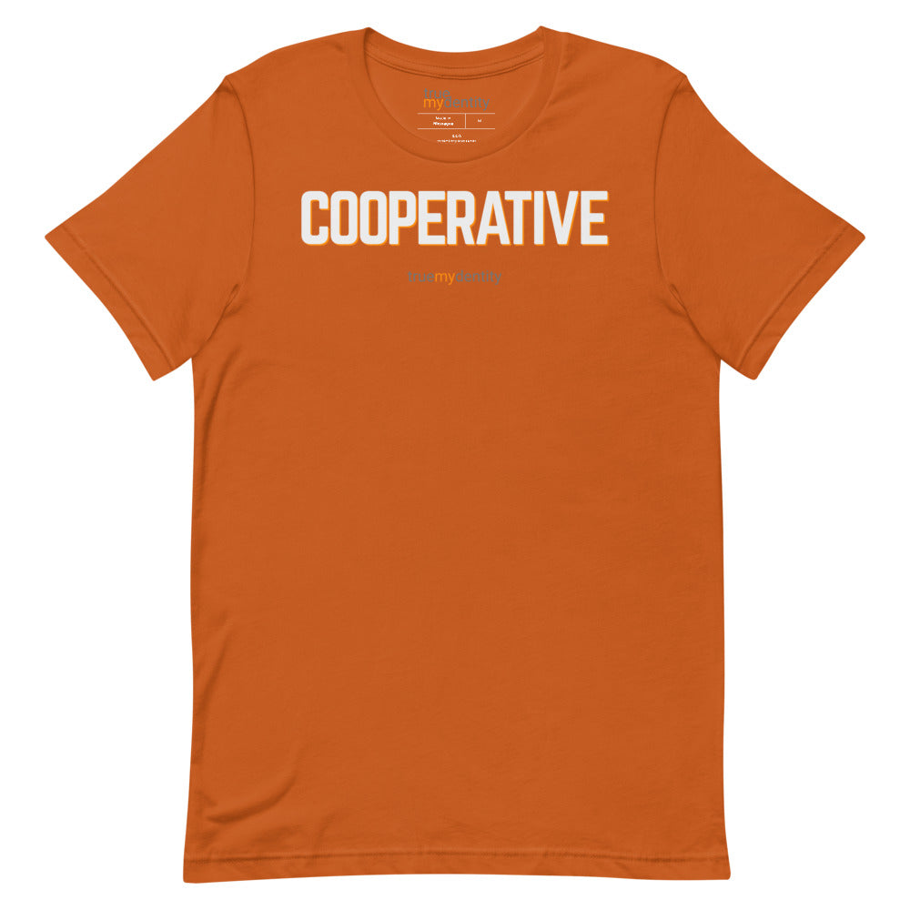 COOPERATIVE T-Shirt Bold Design | Unisex