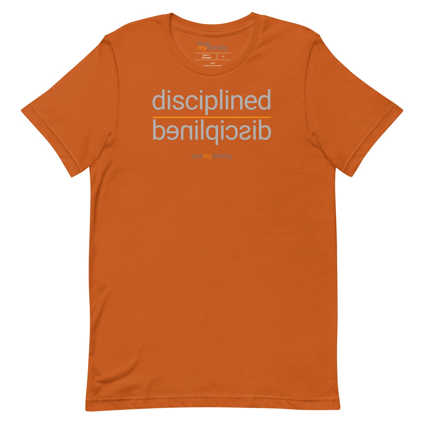 DISCIPLINED T-Shirt Reflection Design | Unisex