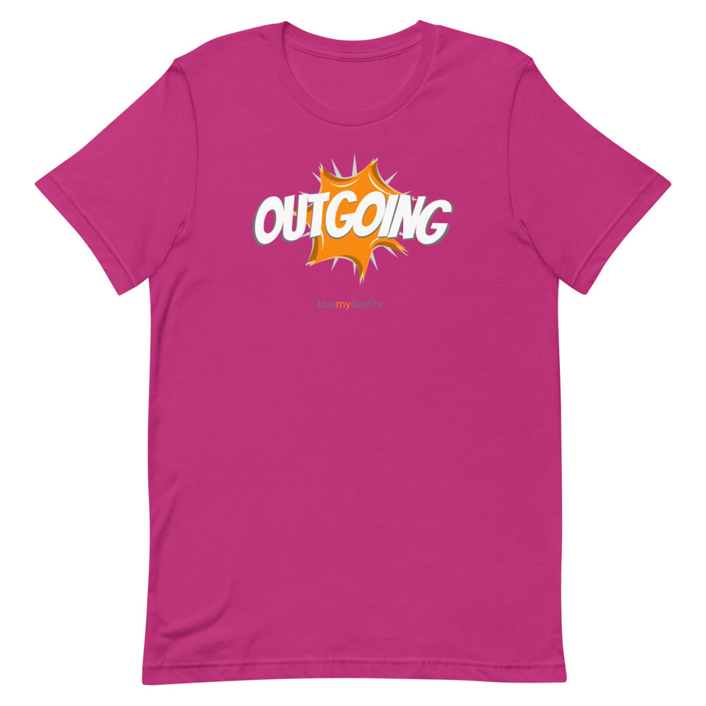 OUTGOING T-Shirt Action Design | Unisex