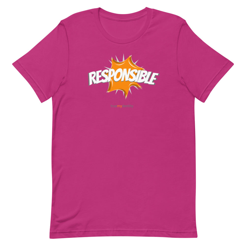 RESPONSIBLE T-Shirt Action Design | Unisex