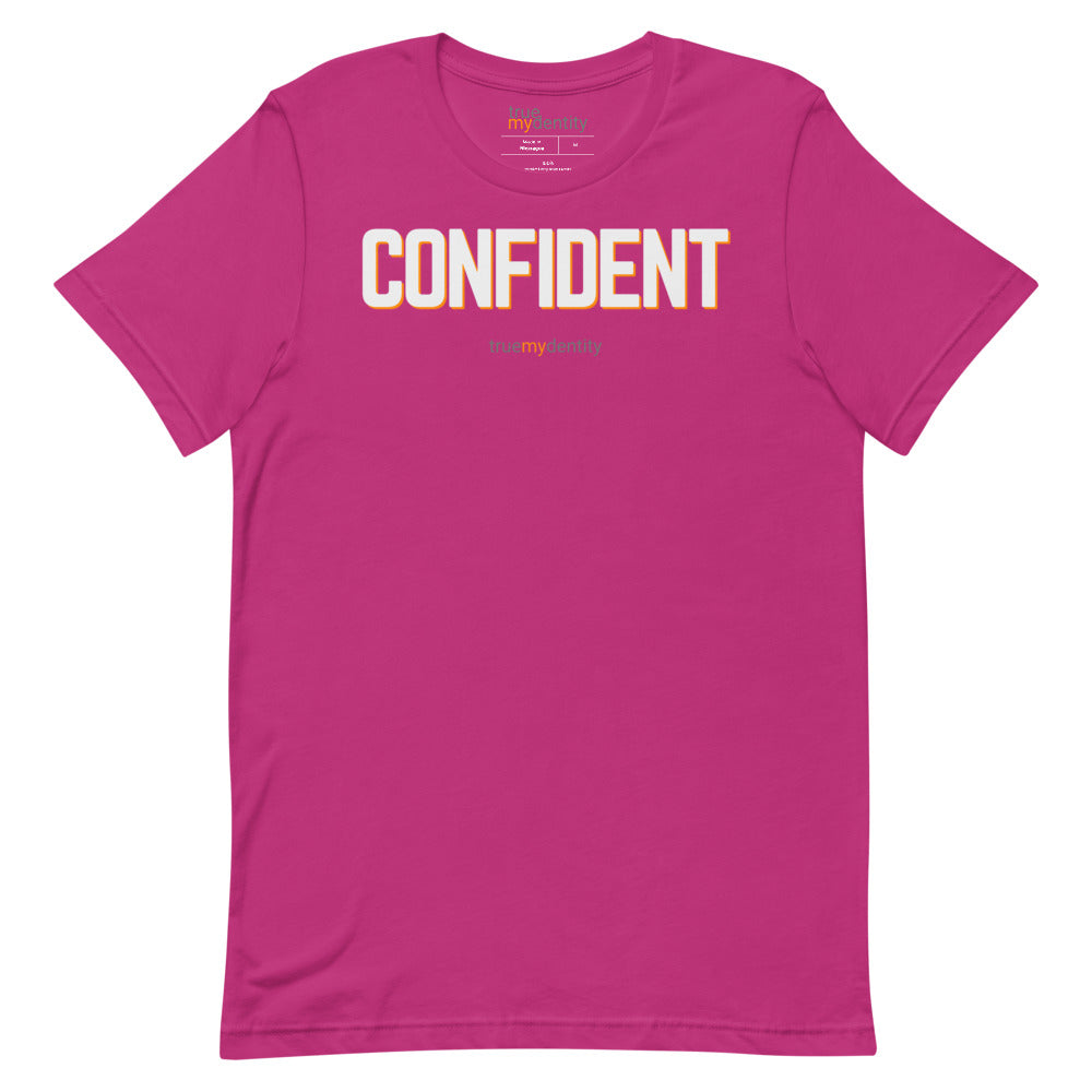 CONFIDENT T-Shirt Bold Design | Unisex