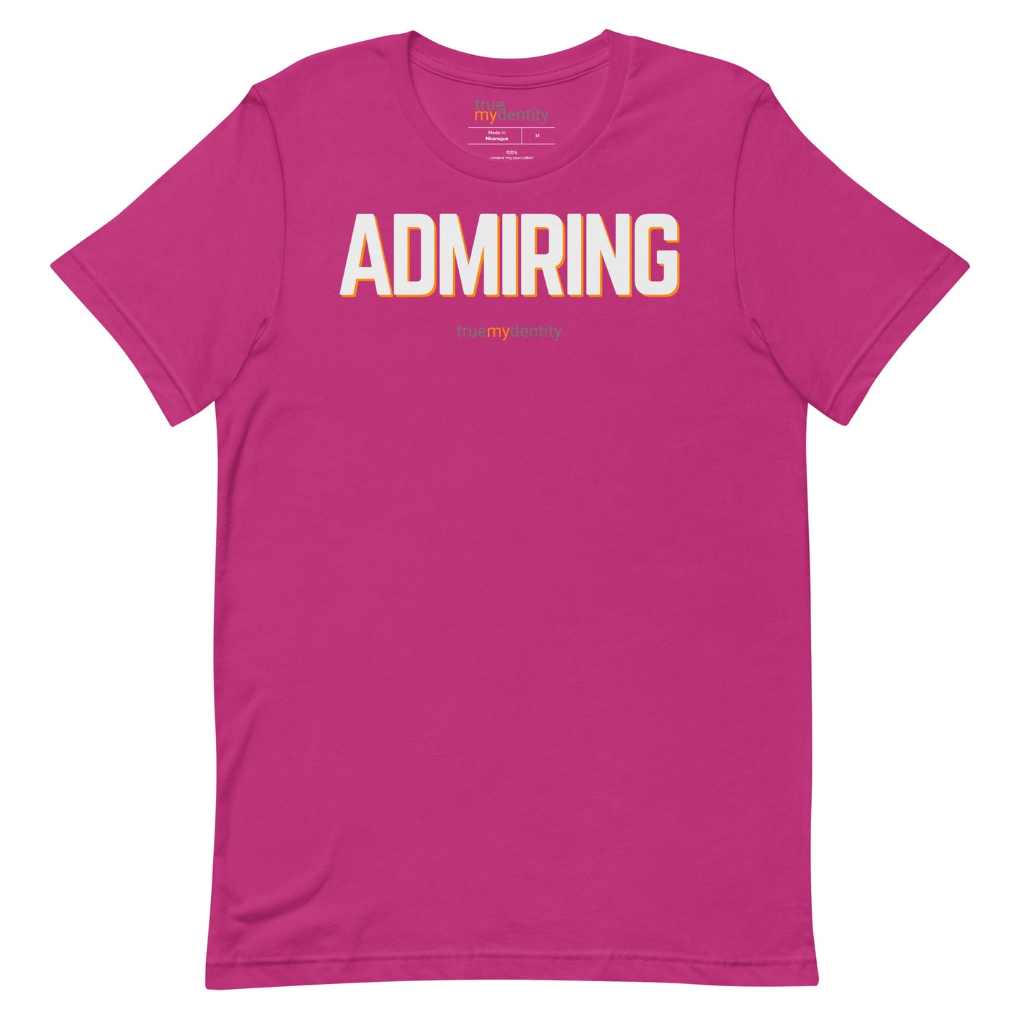ADMIRING T-Shirt Bold Design | Unisex