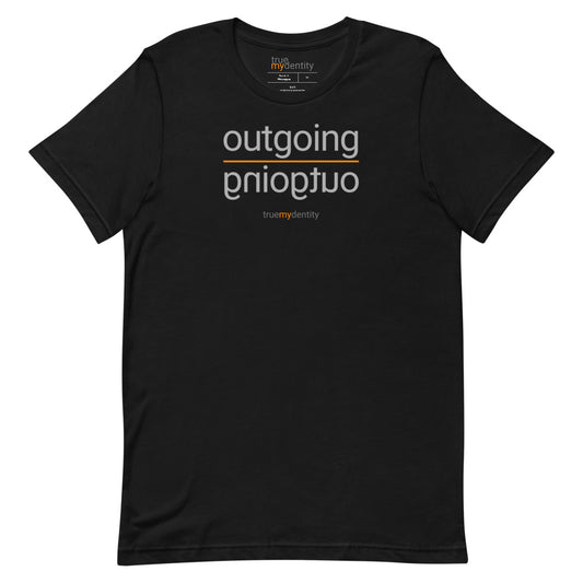 OUTGOING T-Shirt Reflection Design | Unisex