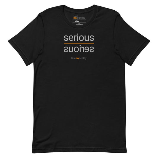 SERIOUS T-Shirt Reflection Design | Unisex