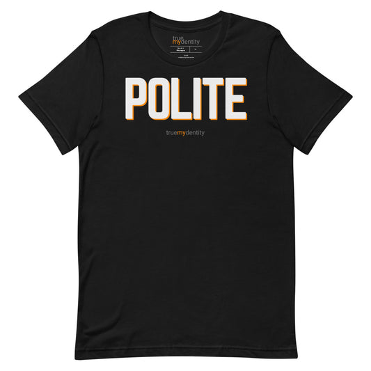 POLITE T-Shirt Bold Design | Unisex