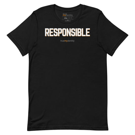 RESPONSIBLE T-Shirt Bold Design | Unisex