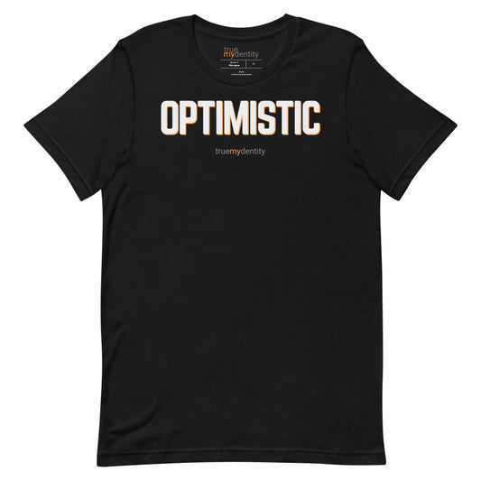 OPTIMISTIC T-Shirt Bold Design | Unisex