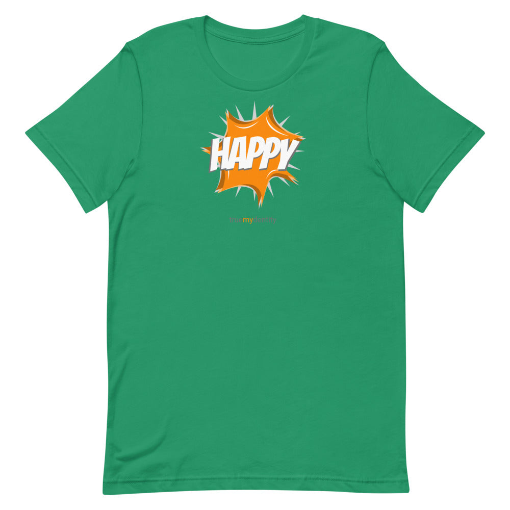 HAPPY T-Shirt Action Design | Unisex