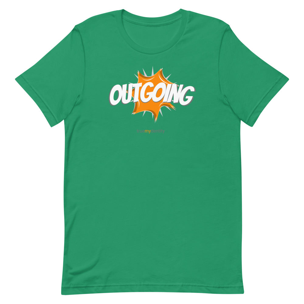 OUTGOING T-Shirt Action Design | Unisex