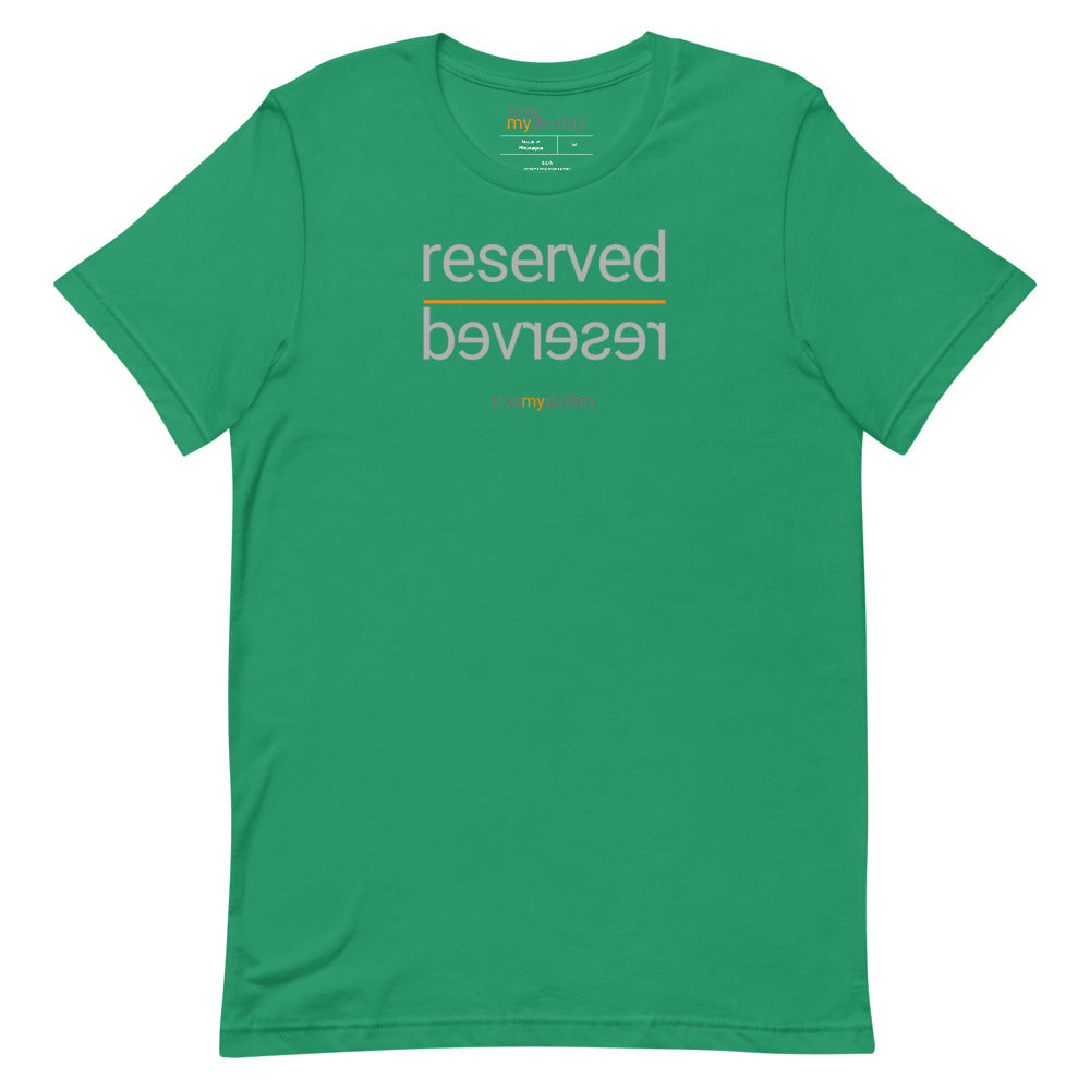 RESERVED T-Shirt Reflection Design | Unisex