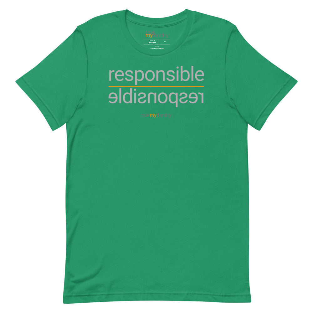 RESPONSIBLE T-Shirt Reflection Design | Unisex