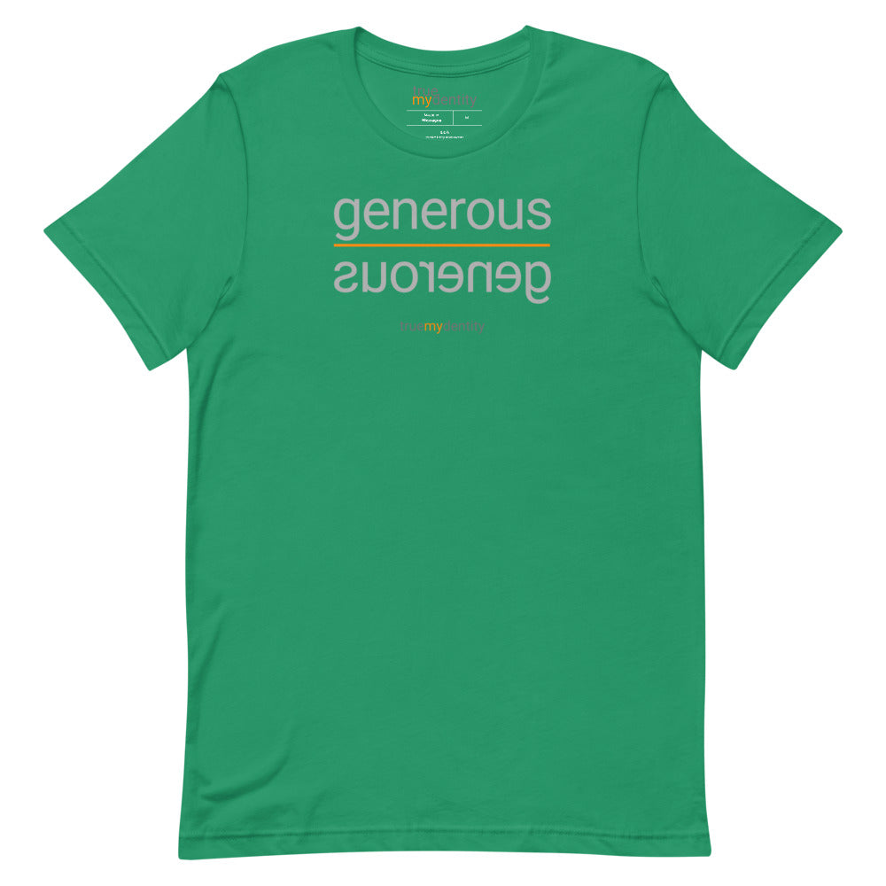 GENEROUS T-Shirt Reflection Design | Unisex