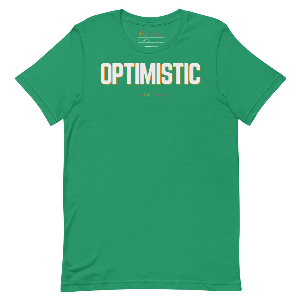 OPTIMISTIC T-Shirt Bold Design | Unisex