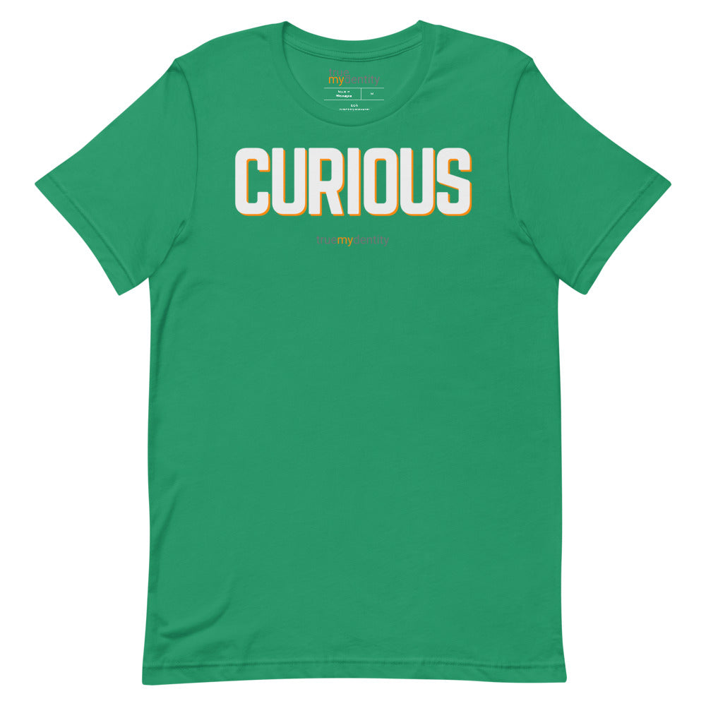 CURIOUS T-Shirt Bold Design | Unisex