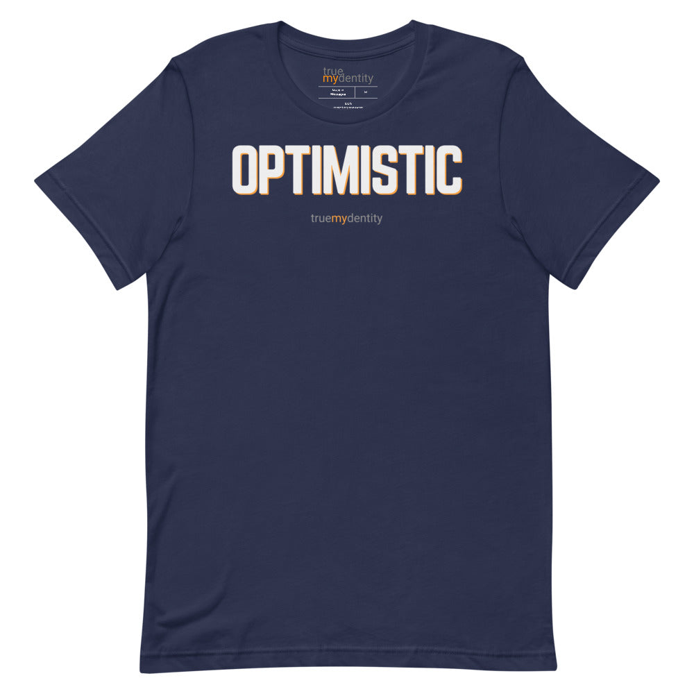OPTIMISTIC T-Shirt Bold Design | Unisex