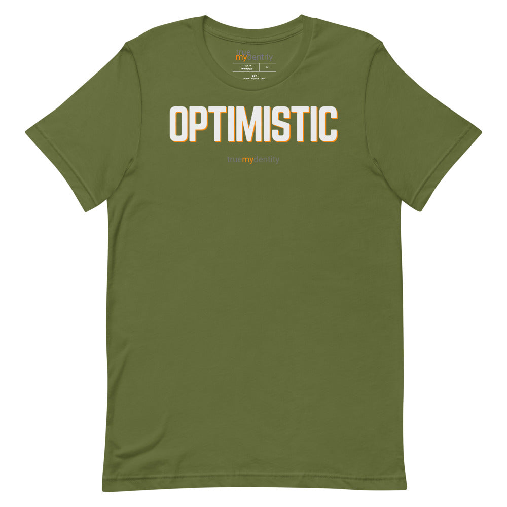 OPTIMISTIC T-Shirt Bold Design | Unisex