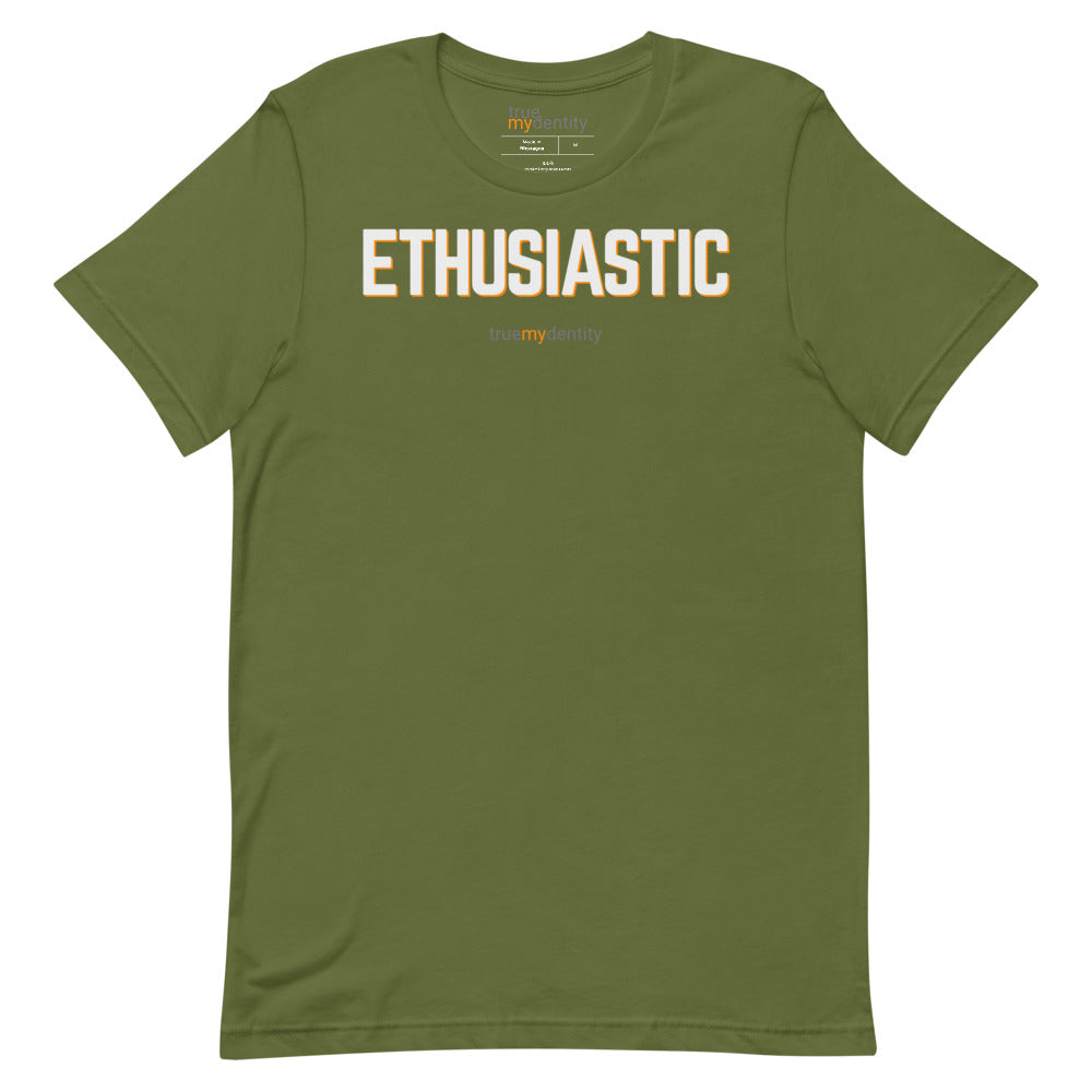 ENTHUSIASTIC T-Shirt Bold Design | Unisex