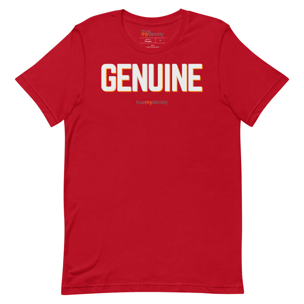 GENUINE T-Shirt Bold Design | Unisex