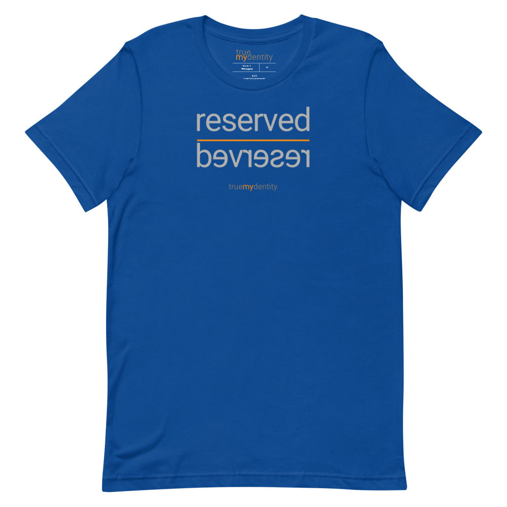 RESERVED T-Shirt Reflection Design | Unisex