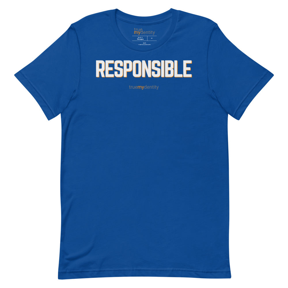 RESPONSIBLE T-Shirt Bold Design | Unisex