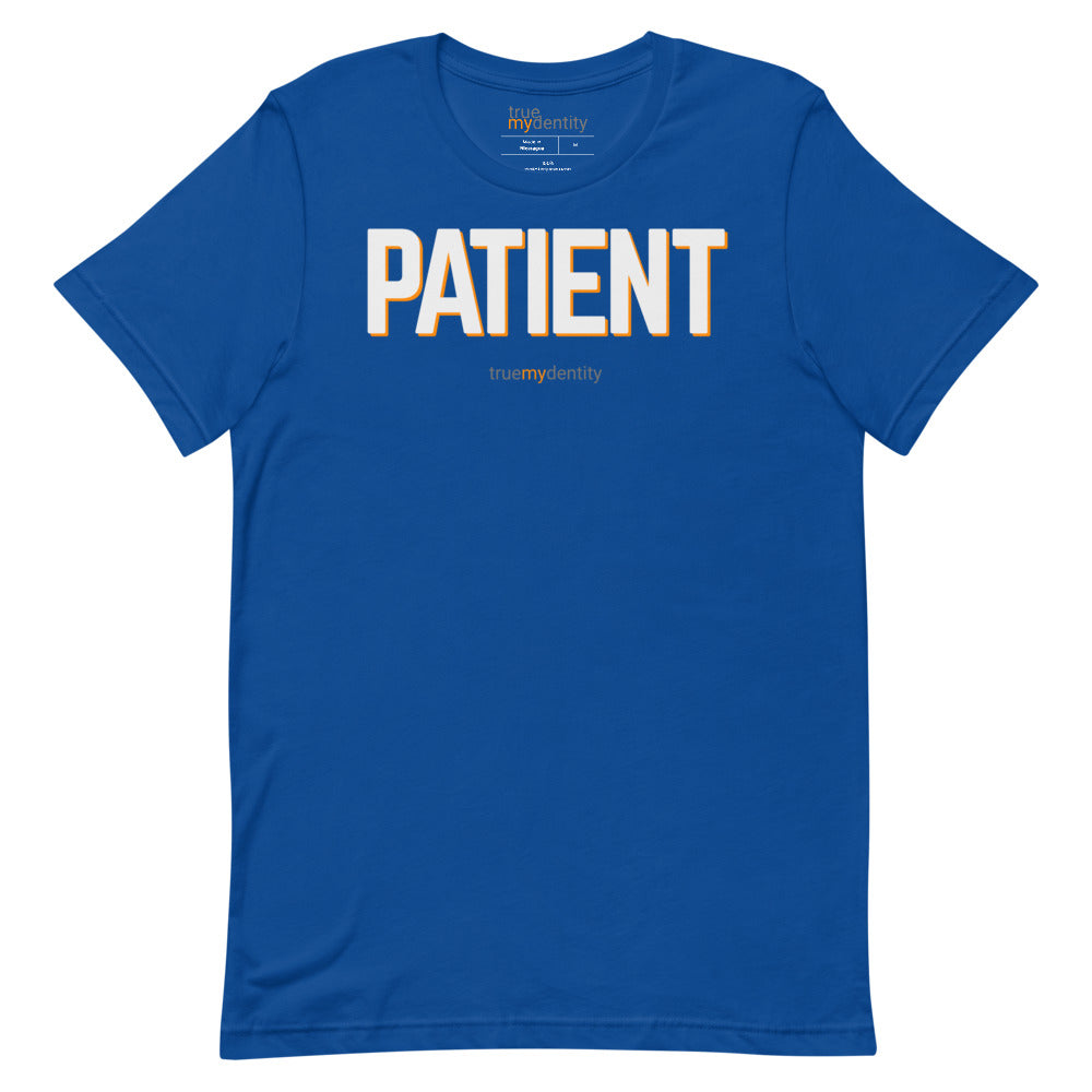 PATIENT T-Shirt Bold Design | Unisex