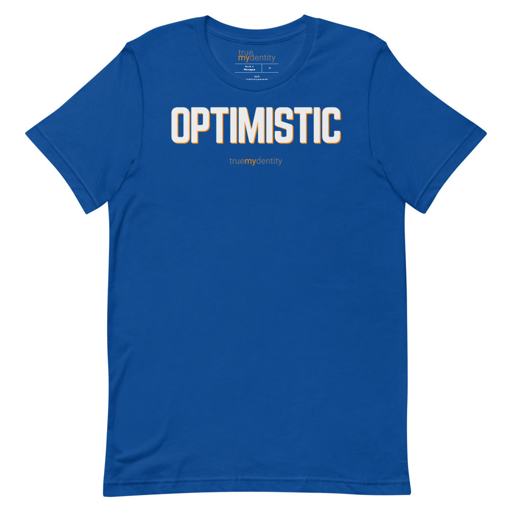 OPTIMISTIC T-Shirt Bold Design | Unisex