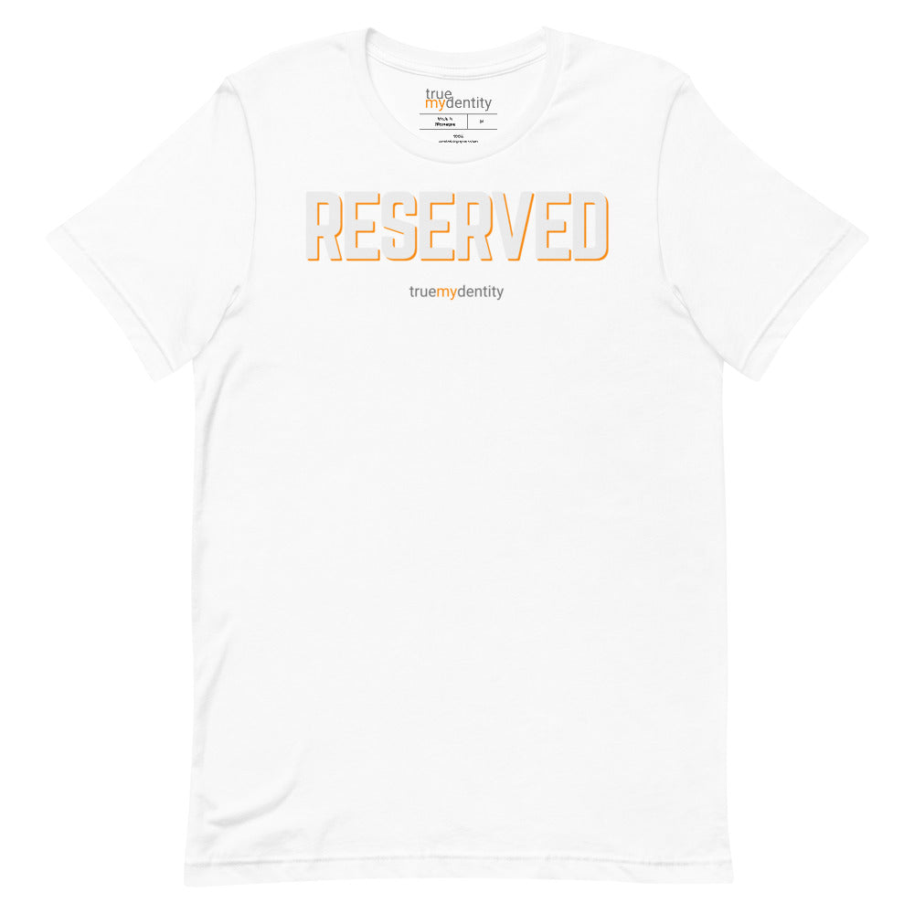 RESERVED T-Shirt Bold Design | Unisex