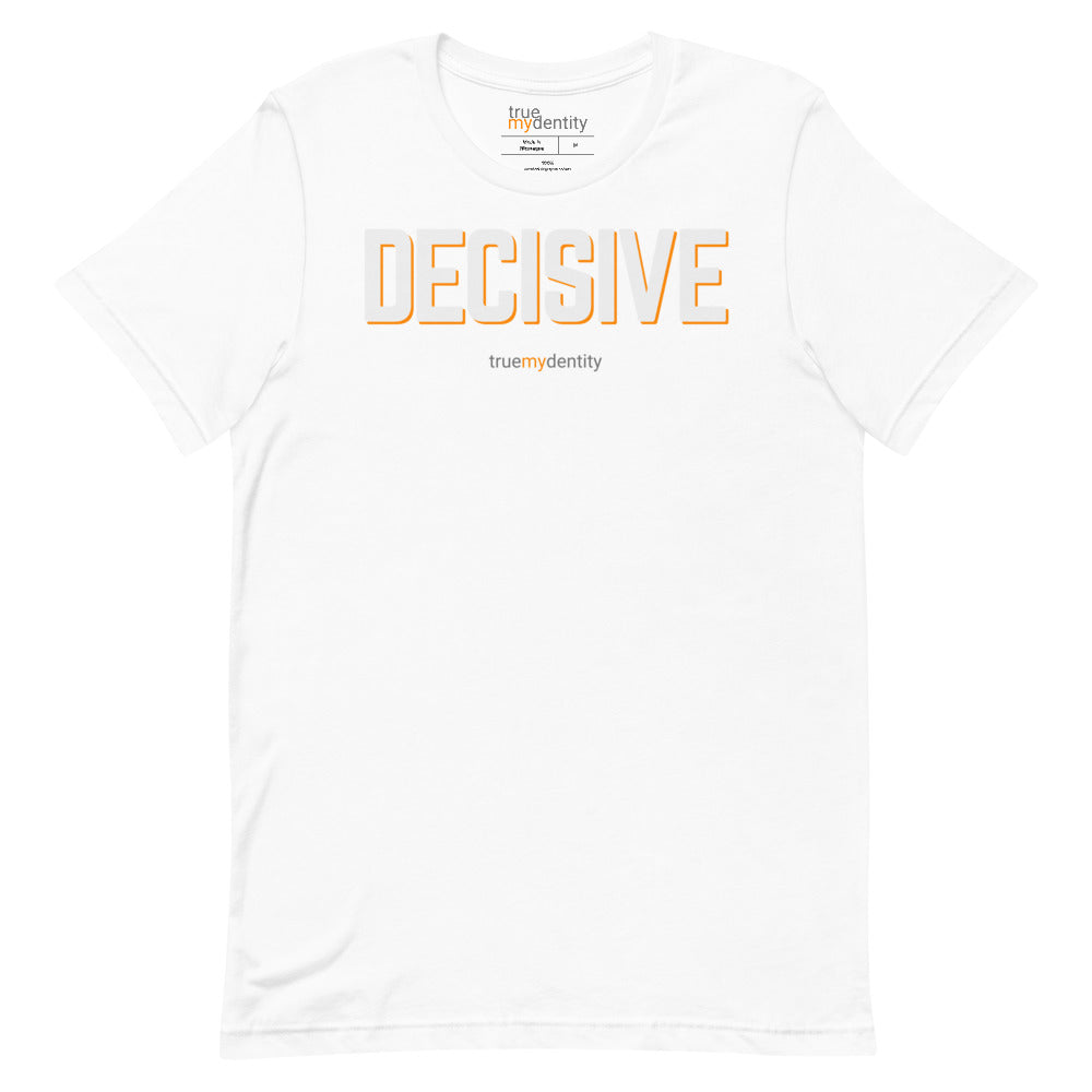 DECISIVE T-Shirt Bold Design | Unisex