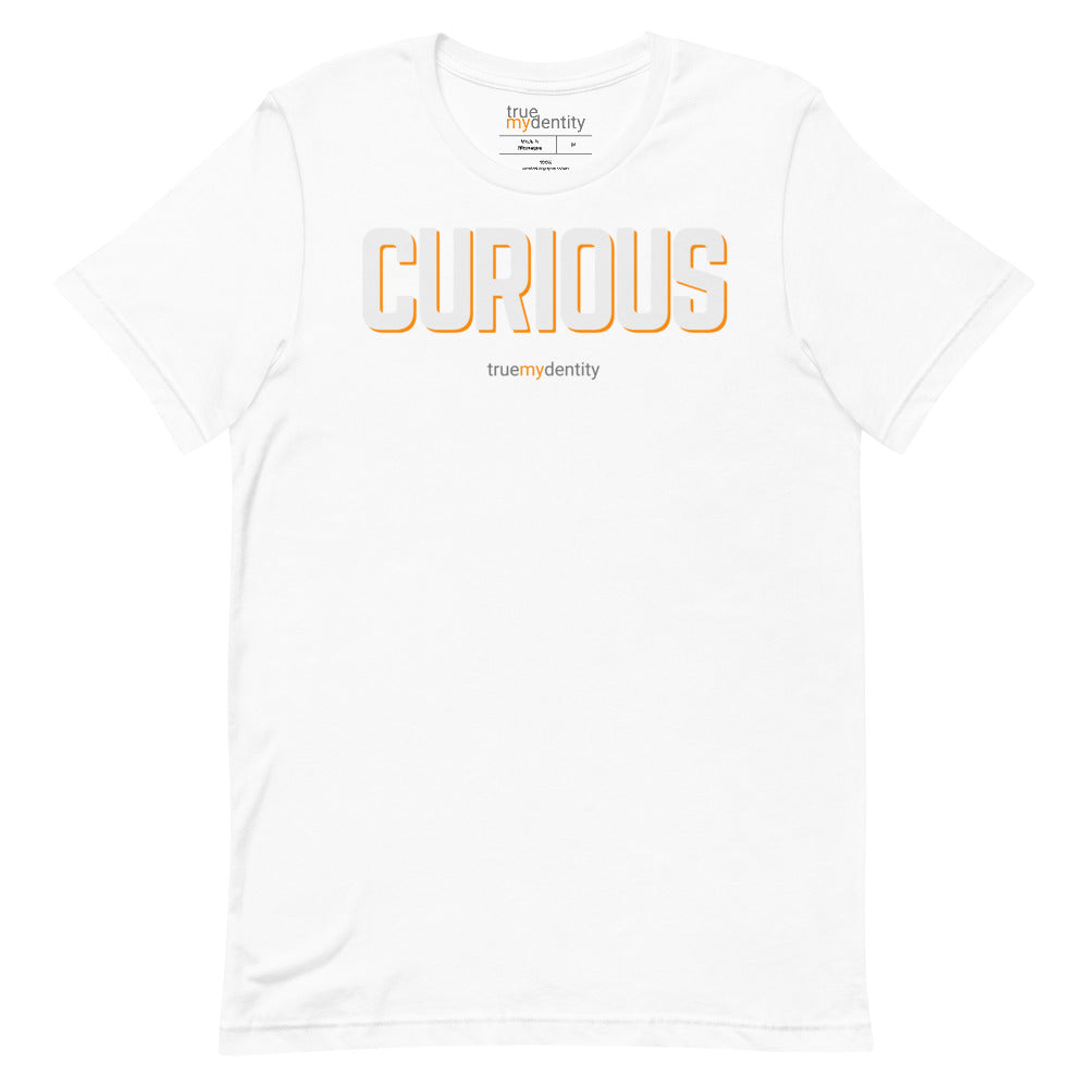 CURIOUS T-Shirt Bold Design | Unisex