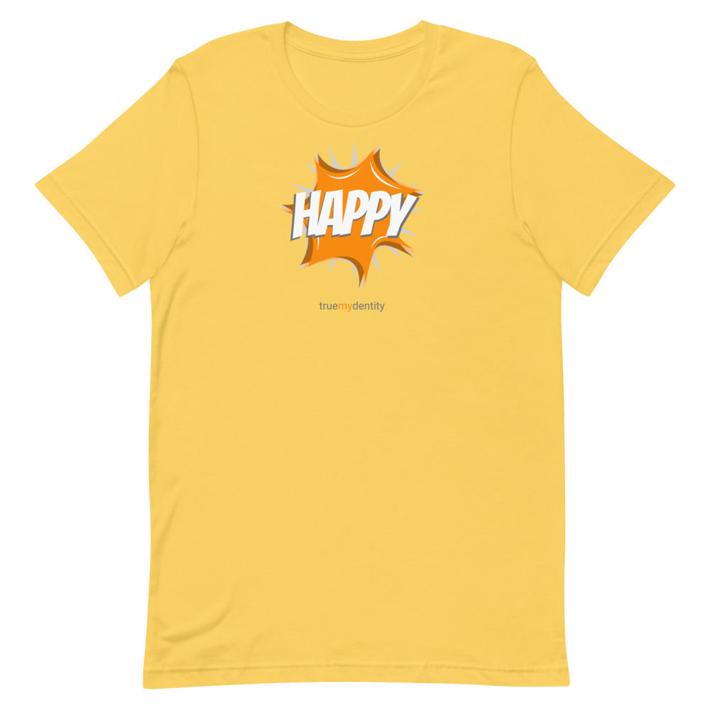 HAPPY T-Shirt Action Design | Unisex