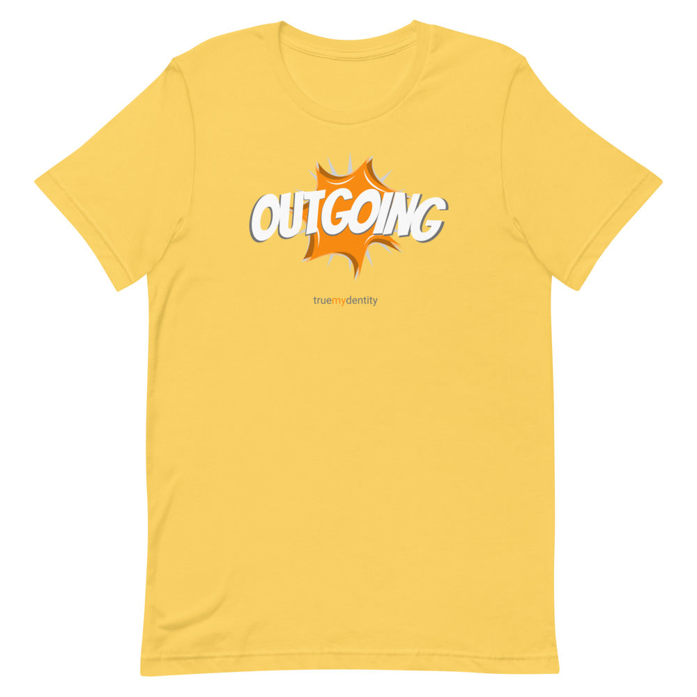 OUTGOING T-Shirt Action Design | Unisex