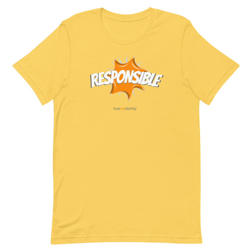 RESPONSIBLE T-Shirt Action Design | Unisex