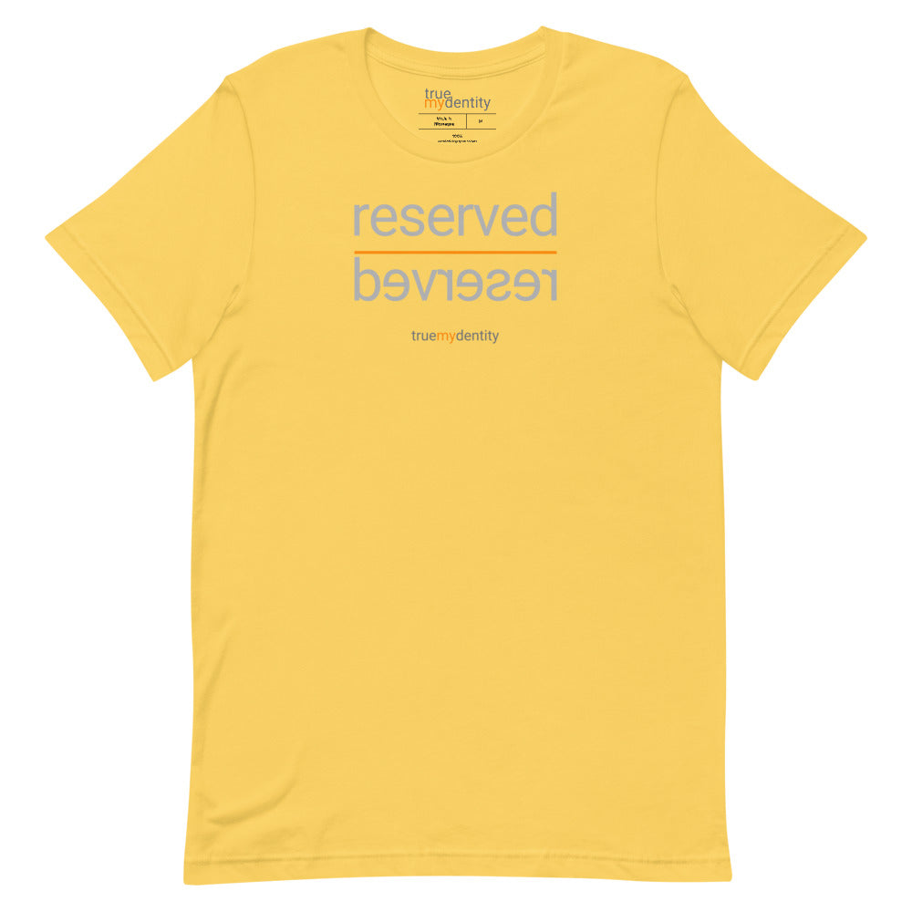 RESERVED T-Shirt Reflection Design | Unisex