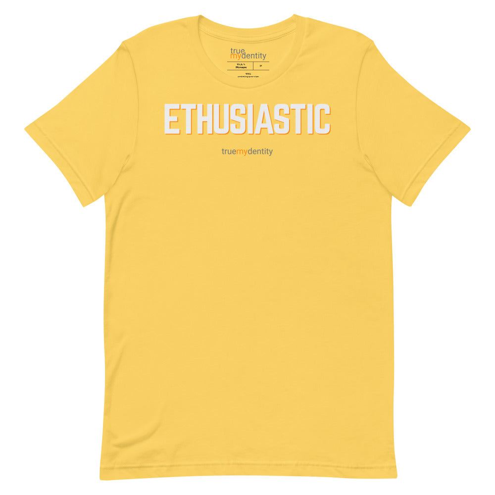 ENTHUSIASTIC T-Shirt Bold Design | Unisex