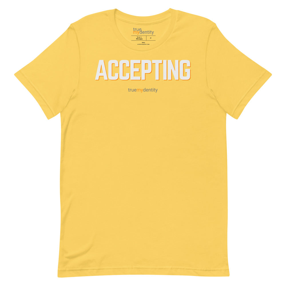 ACCEPTING T-Shirt Bold Design | Unisex